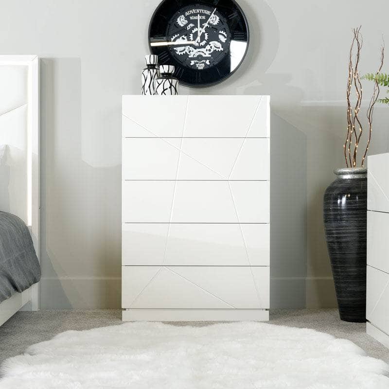 Amalfi 5 Drawer Chest Taskers Online Store, Liverpool & Manchester