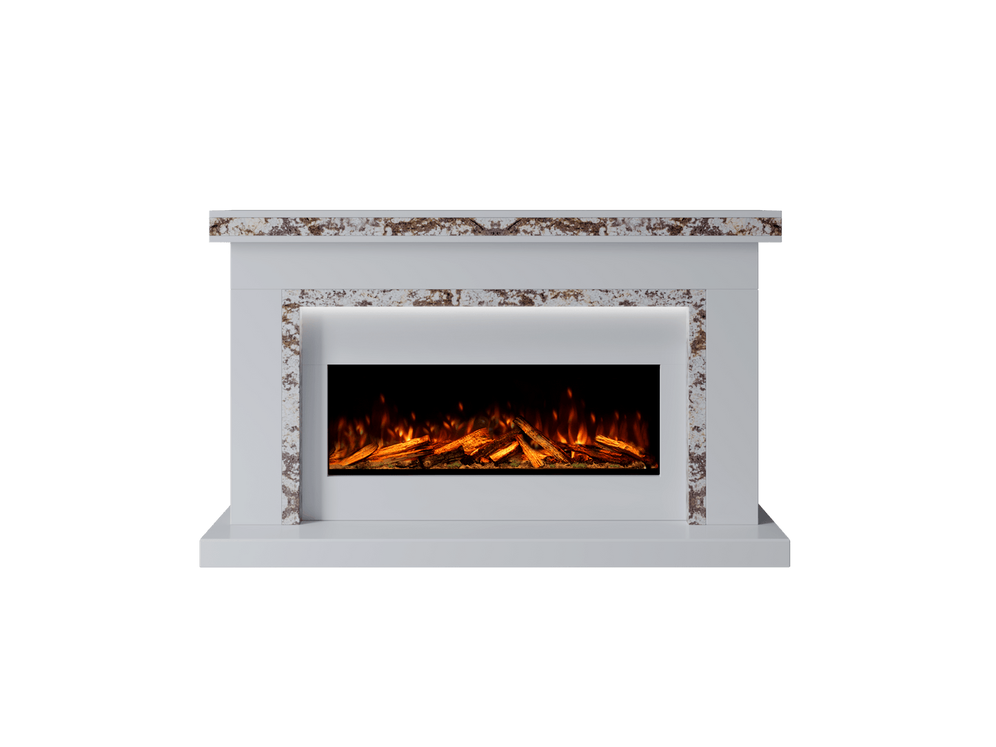 Fireplaces - Bespoke Fireplaces Aria Marble 1000 S Suite -