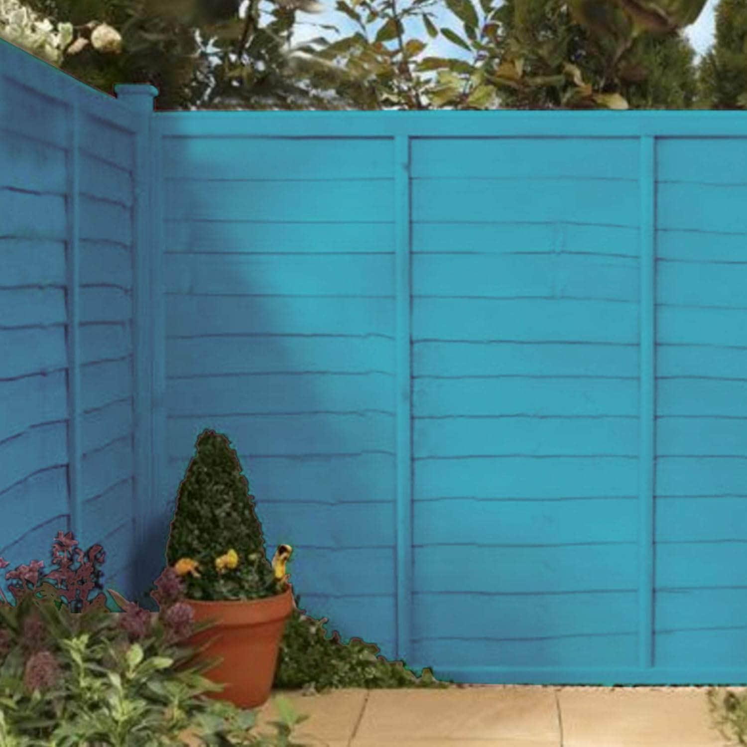 Paint  -  Cuprinol Garden Shades 1L - Beach Blue  -  50149524