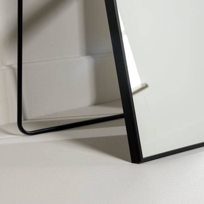  -  Black Arch Top Mirror - 60 x 180cm  -  60008276