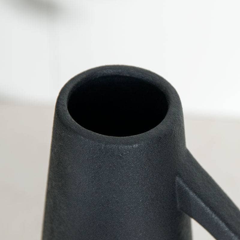Homeware  -  Black Jug Vase - 31cm  -  60008376