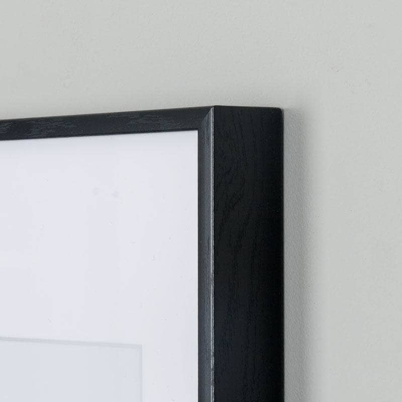 Pictures - Black Leaf Framed Picture - 60008254