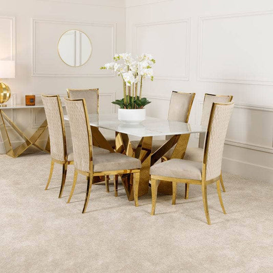 Furniture  -  Brescia Dining Table & 6 Chairs  -  60009682