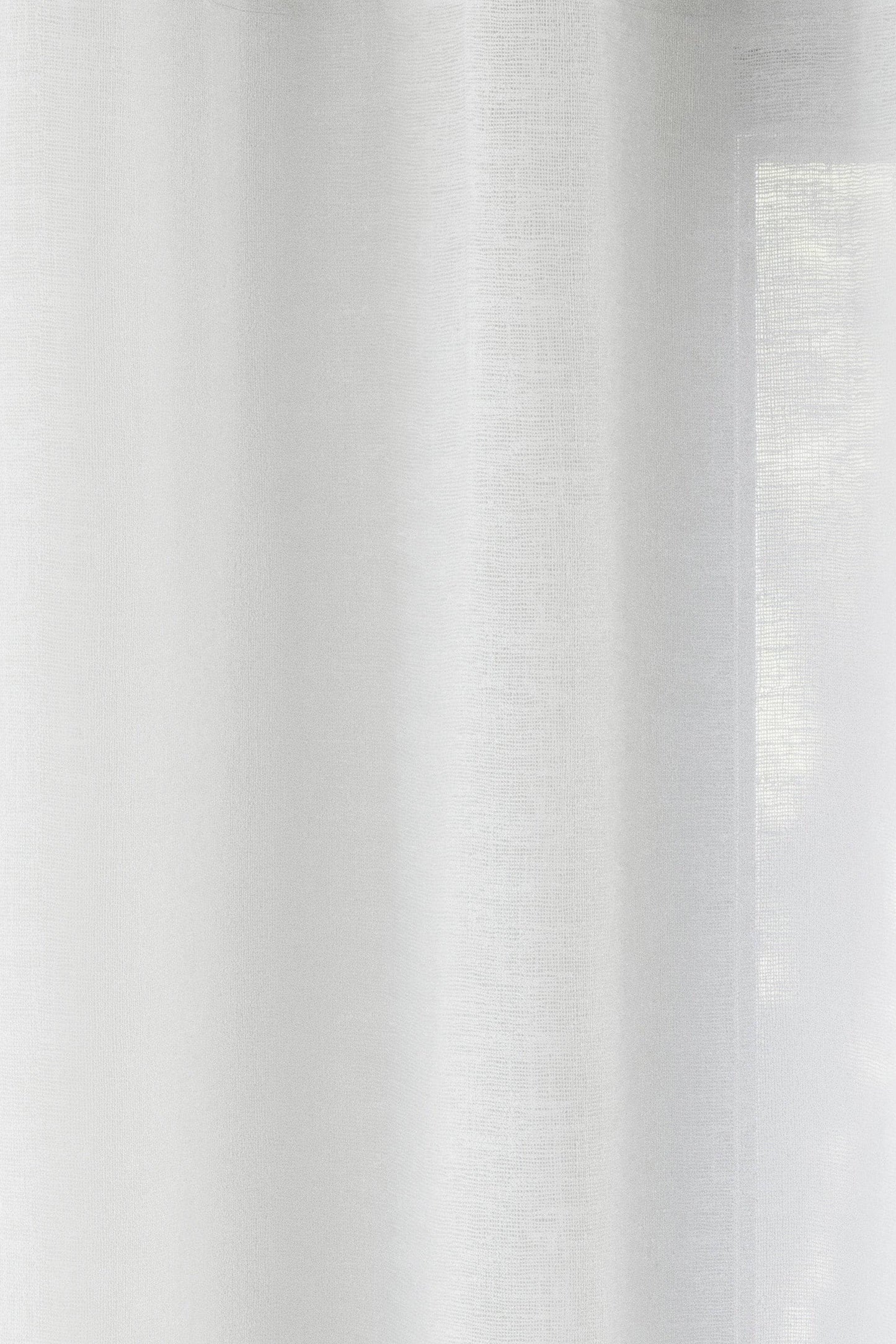 Homeware - Crete Curtain Panel - White -