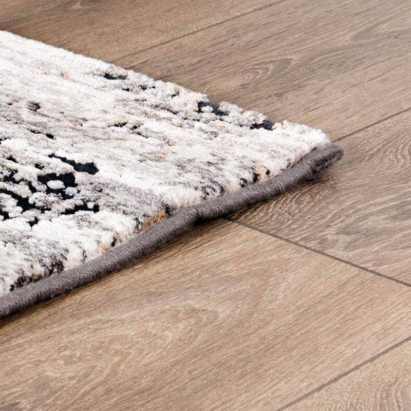 Rugs - Canyon Abstract Black Rug - Multiple Sizes -