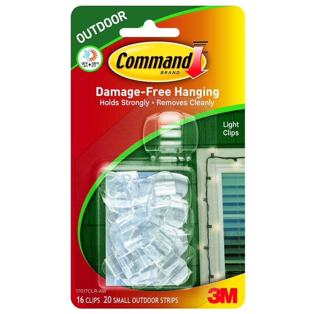 Command Outdoor Decorating Clip 16 Pack Taskers Online Store