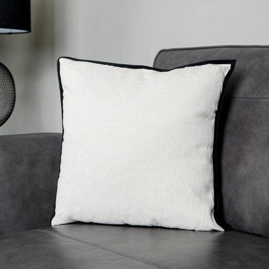 Homeware  -  Cream Beaded Cushion - 45 x 45cm  -  60008221