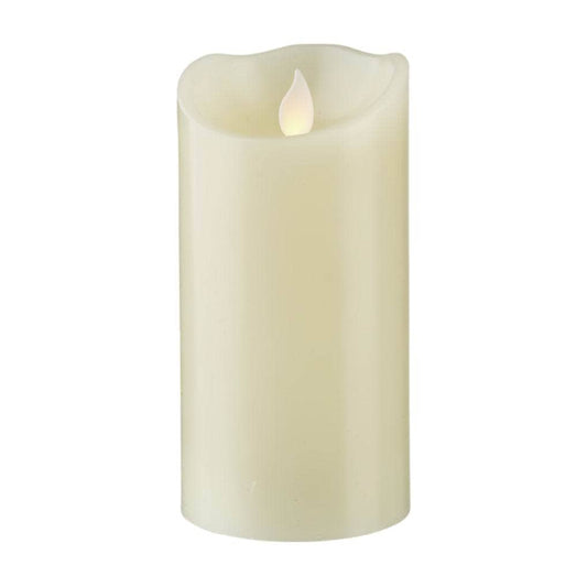 Cream LED Waving Wax Candle - 12.5cm -  60008552