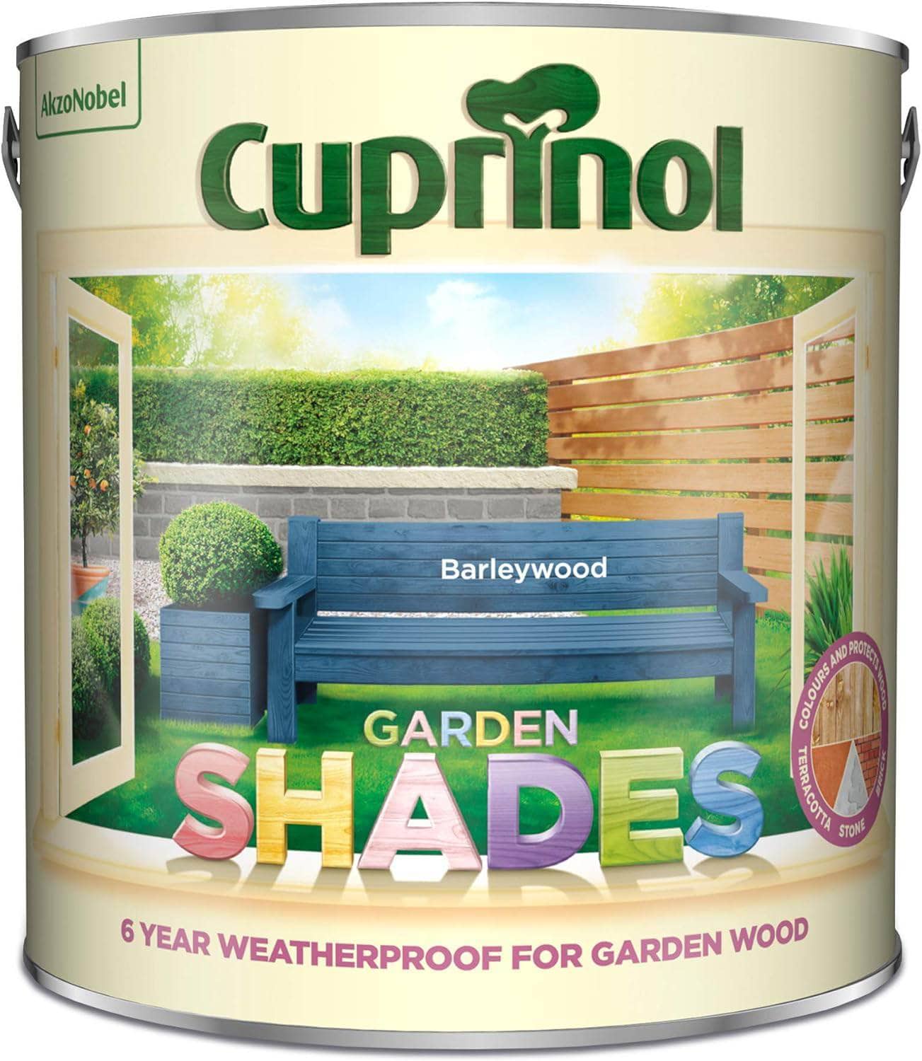 Paint  -  Cuprinol Garden Shades 2.5L - Barleywood  -  00844291