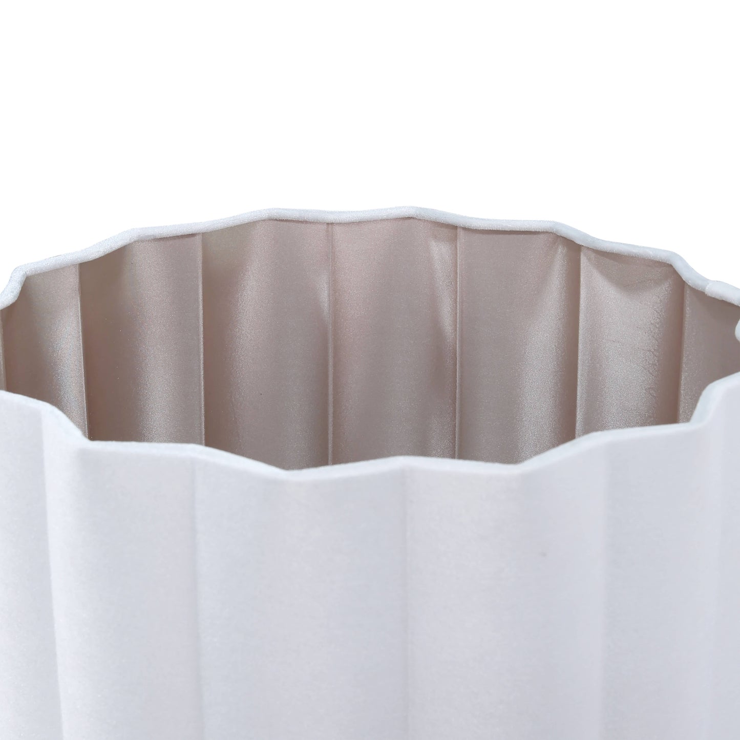 Lights - DS Cream Square Glass Table Lamp - 60485988