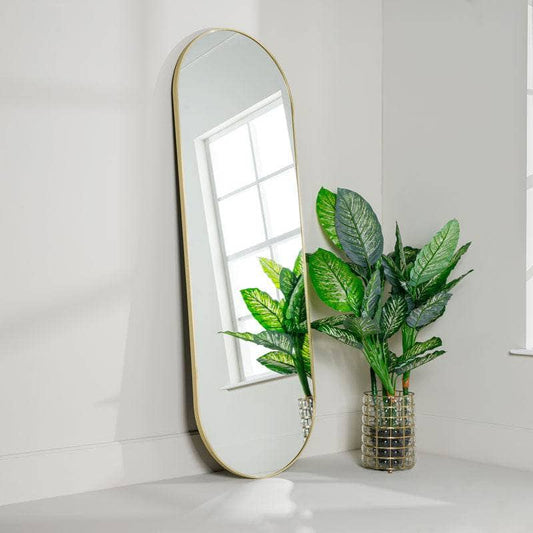 Mirrors  -  Double Arch Mirror - Gold  -  60008277