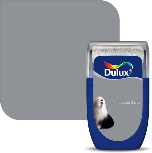Paint  -  Dulux Easycare Bathroom Tester 30ml - Natural Slate  -  60005827