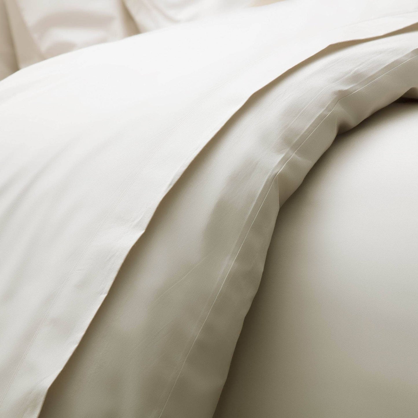 Homeware - Egyptian Cotton 200 Count Duvet Cover - Ivory -