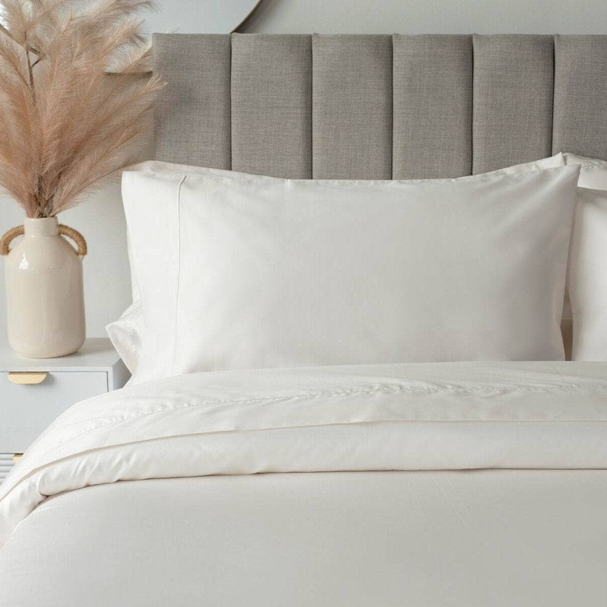 - Egyptian Cotton 400 Count Oxford Pillowcase - Ivory - 60009937