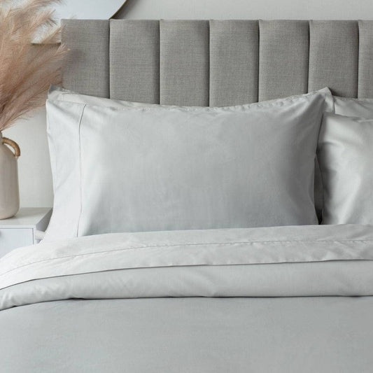 Homeware  -  Egyptian Cotton 400 Count Oxford Pillowcase - Platinum  -  60009938