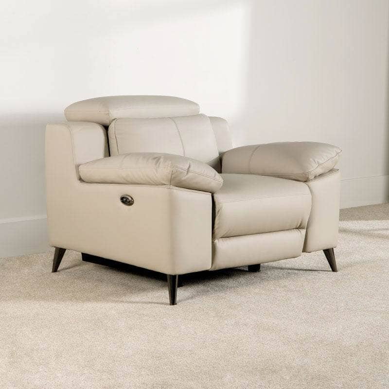 Furniture  -  Empoli Power Reclining Armchair - Taupe  -  60008951