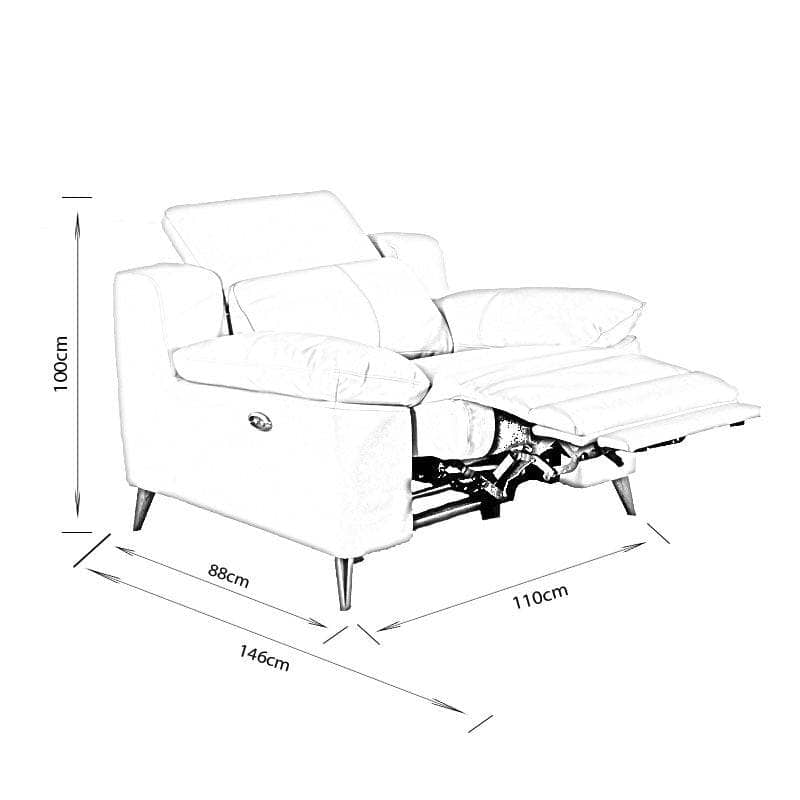 Furniture  -  Empoli Power Reclining Armchair  -  60008951