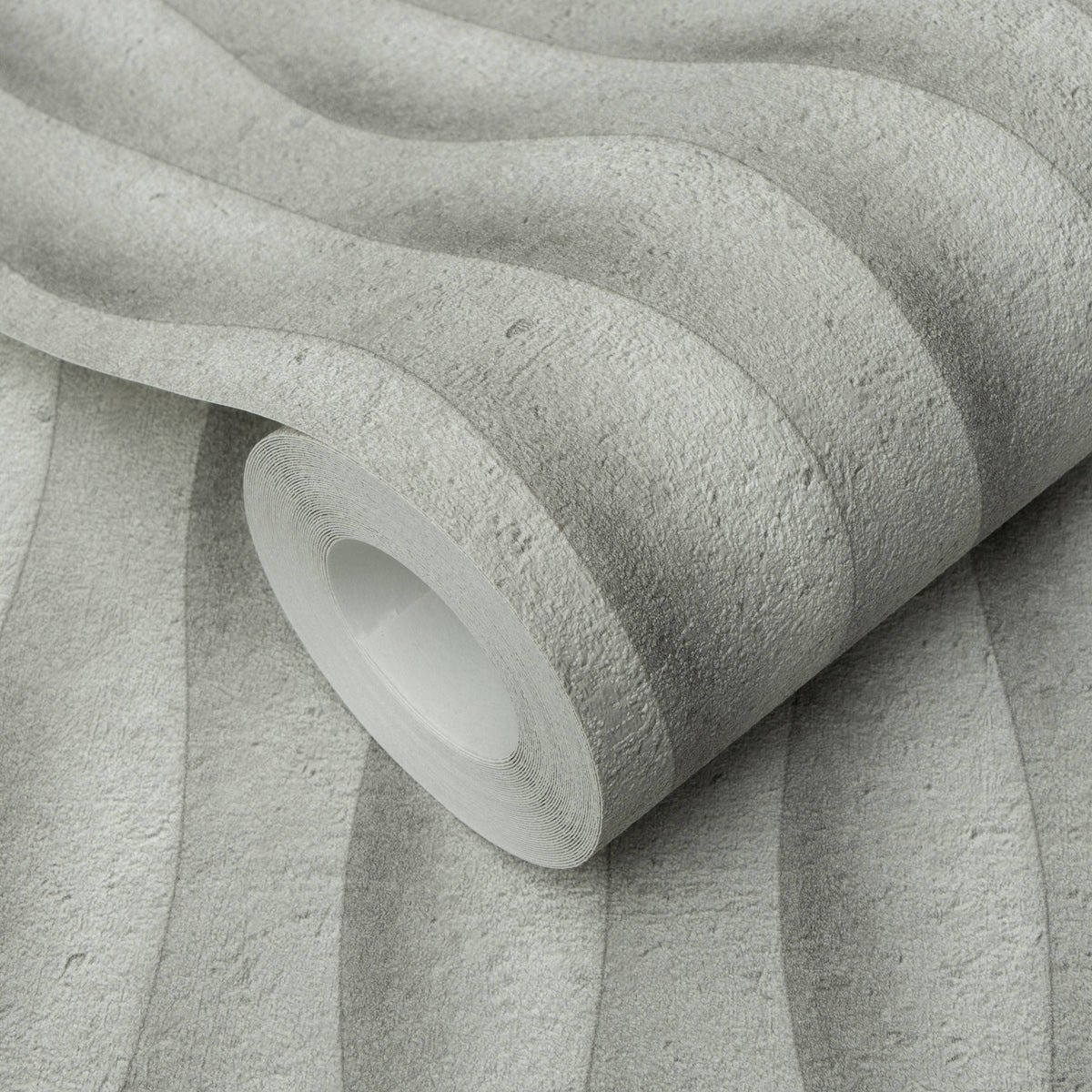 Wallpaper - Erismann Concrete Stripe Textured Light Grey Wallpaper - 10523-31 - 60484809