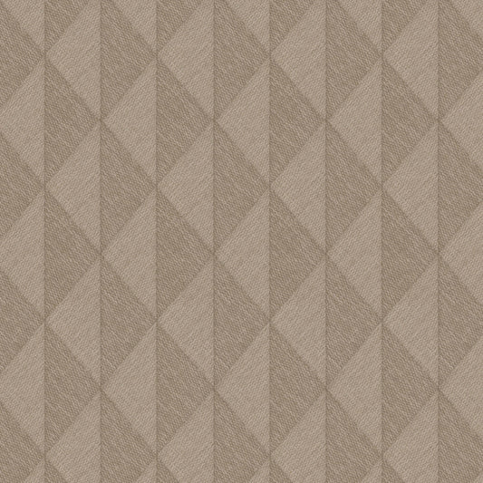 Wallpaper - Erismann Woven Diamond Textured Brown Wallpaper - 10524-11 - 60484813