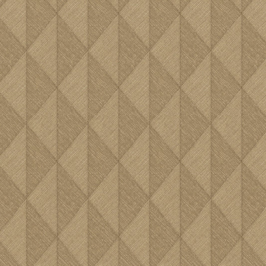 Wallpaper - Erismann Woven Diamond Textured Ochre Wallpaper - 10524-20 - 60484815