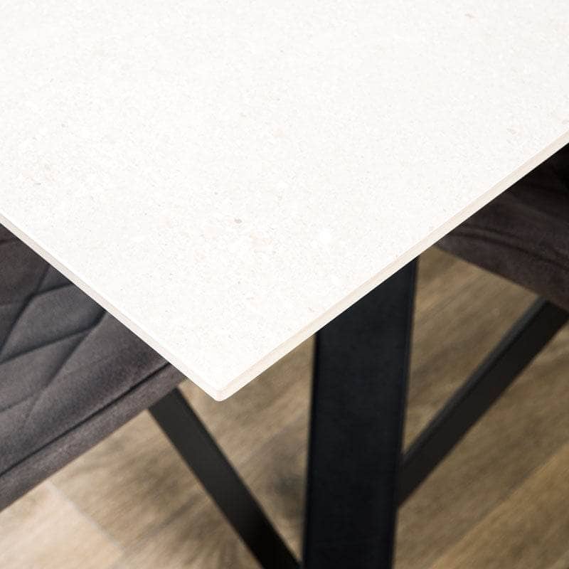 Furniture  -  Girona 120cm Dining Table & 4 Toronto Grey Chairs  -  60009298