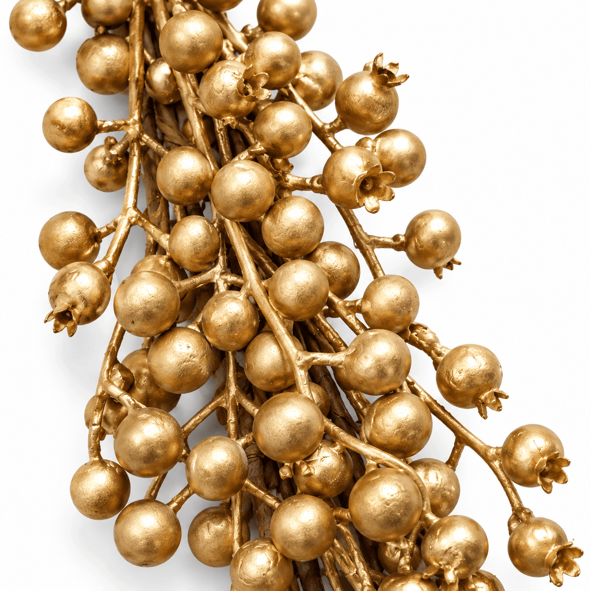 Christmas - Gold Berry Garland - 150cm - 60486351