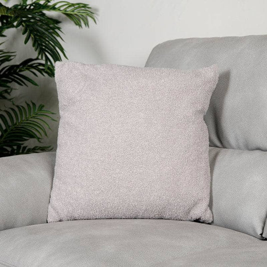 Homeware  -  Grey Boucle Cushion - 50 x 50cm  -  60008215