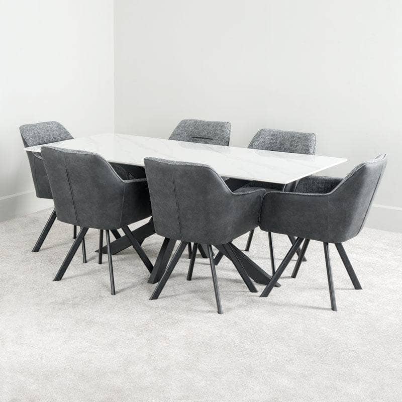 Furniture  -  Harper Table & 6 Dining Chairs  -  60009249