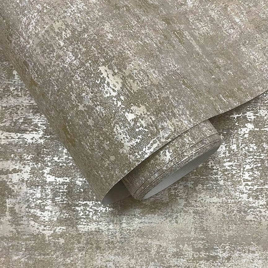  -  Holden Brindle Bead Texture Taupe/Gold Wallpaper  -  60009457