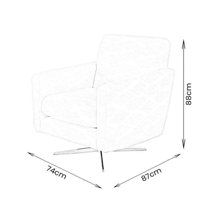 Furniture - Houston Swivel Chair - 60013364