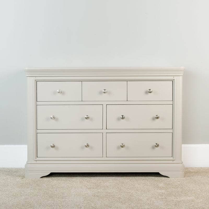 Furniture  -  Victoria 7 Drawer Chest - Taupe  -  60007788