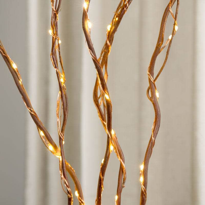 Homeware - 1.2 Meter Light Brown Twig Lights - 50047705