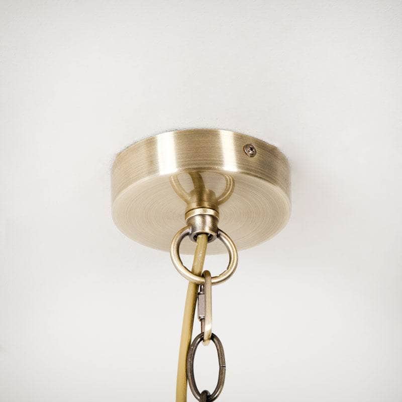 Lights - Pisa 3 Light Pendant Light - Antique Brass - 60012033