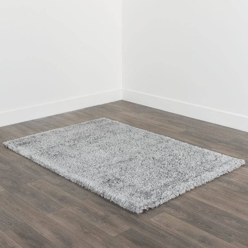 Rugs - Grey Shaggy Rug - Multiple Sizes -