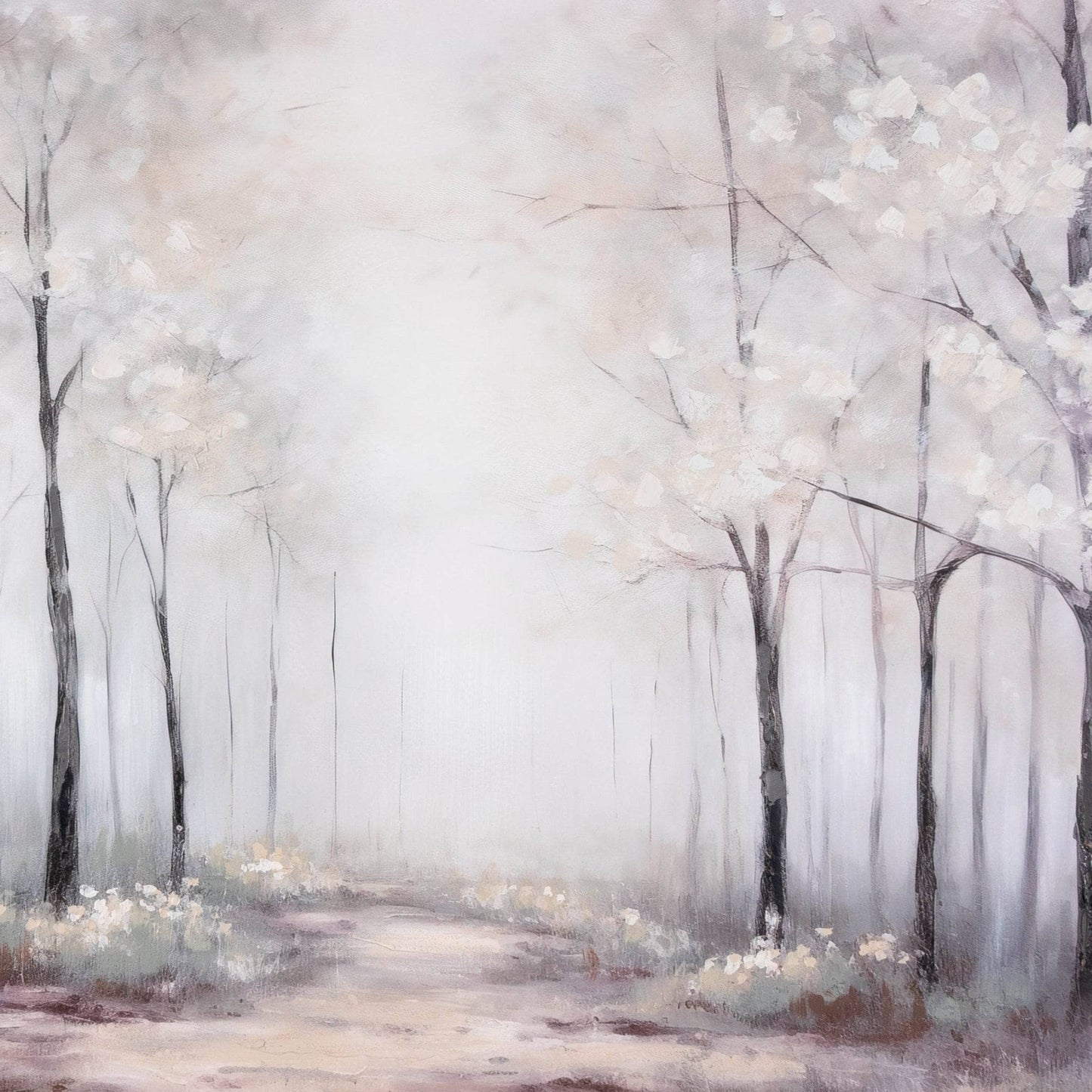 Pictures - Enchanted Woodland Painted Canvas - 60215073