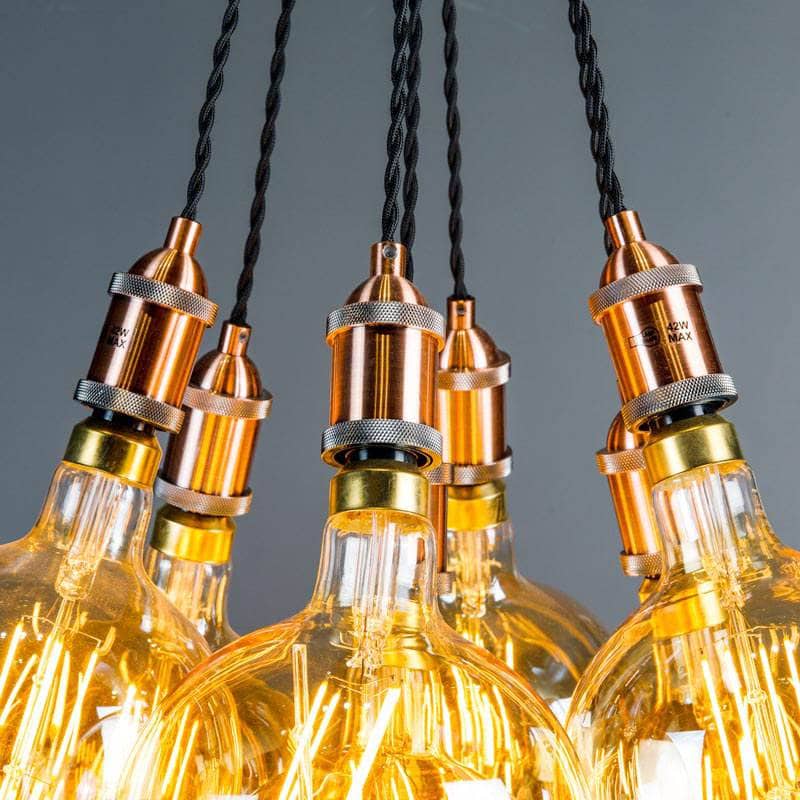 Lights - Caen 7 Light Cable Ceiling Light - 60002878