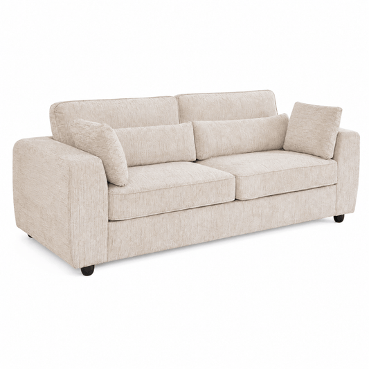 Furniture - Esmerelda 3 Seater Sofa - Cream - 60486601