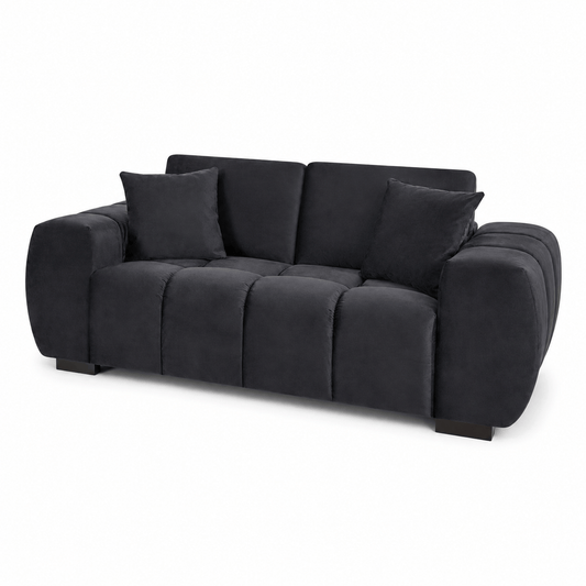 Furniture - Khai 2 Seater Sofa - Black - 60486600