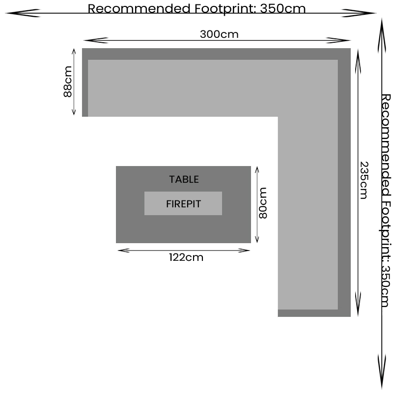 Gardening - Kokomo 6 Seater Corner Set - 60014432