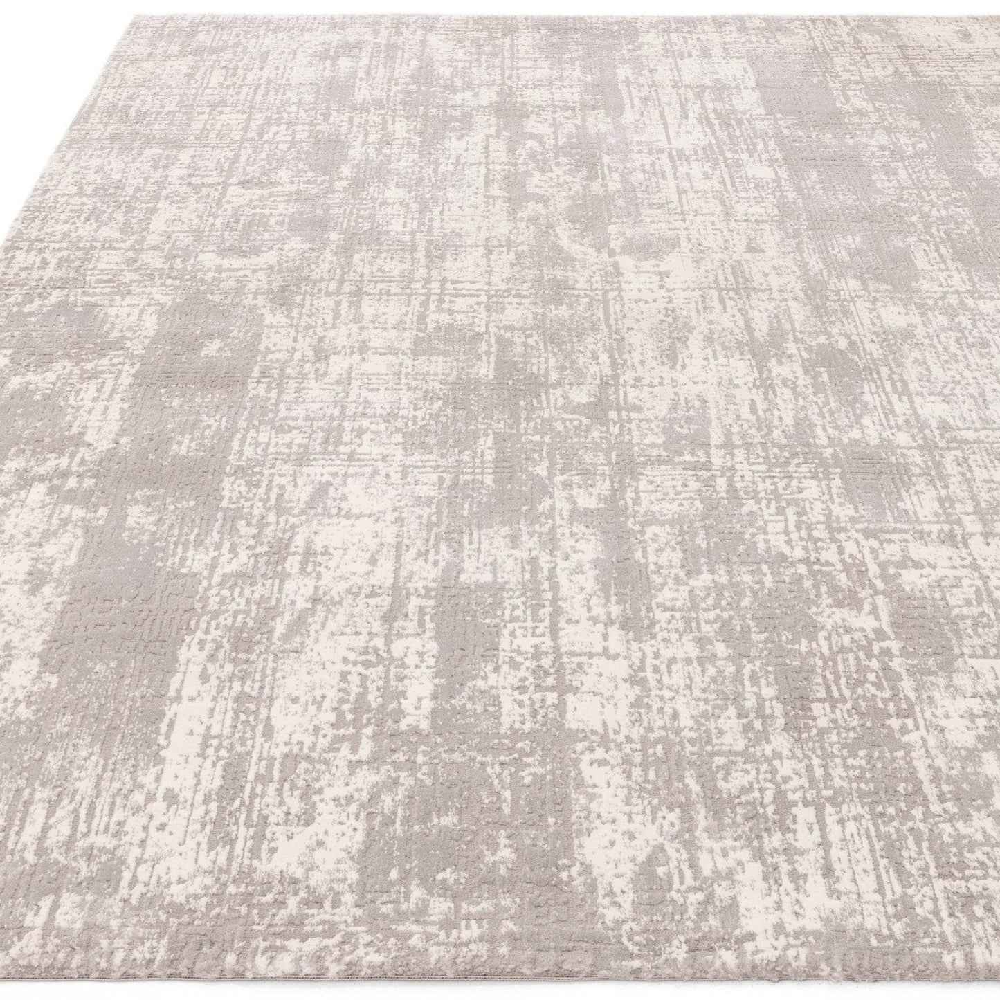 Rugs - Kuza Grey Abstract Rug - Multiple Sizes -