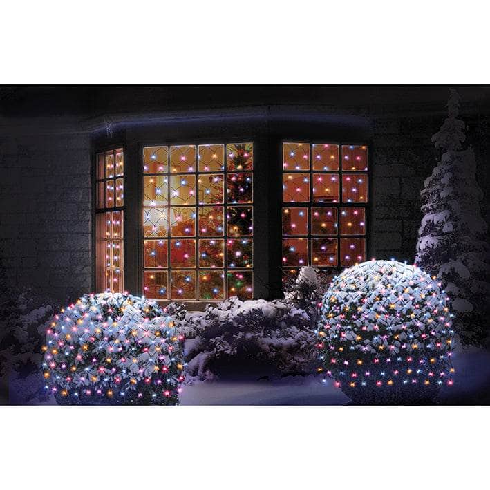 Christmas - Premier 360 Multi Coloured Led Net Light - 50110181