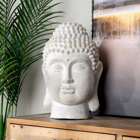 Large Buddha Head Sculpture -  60008099