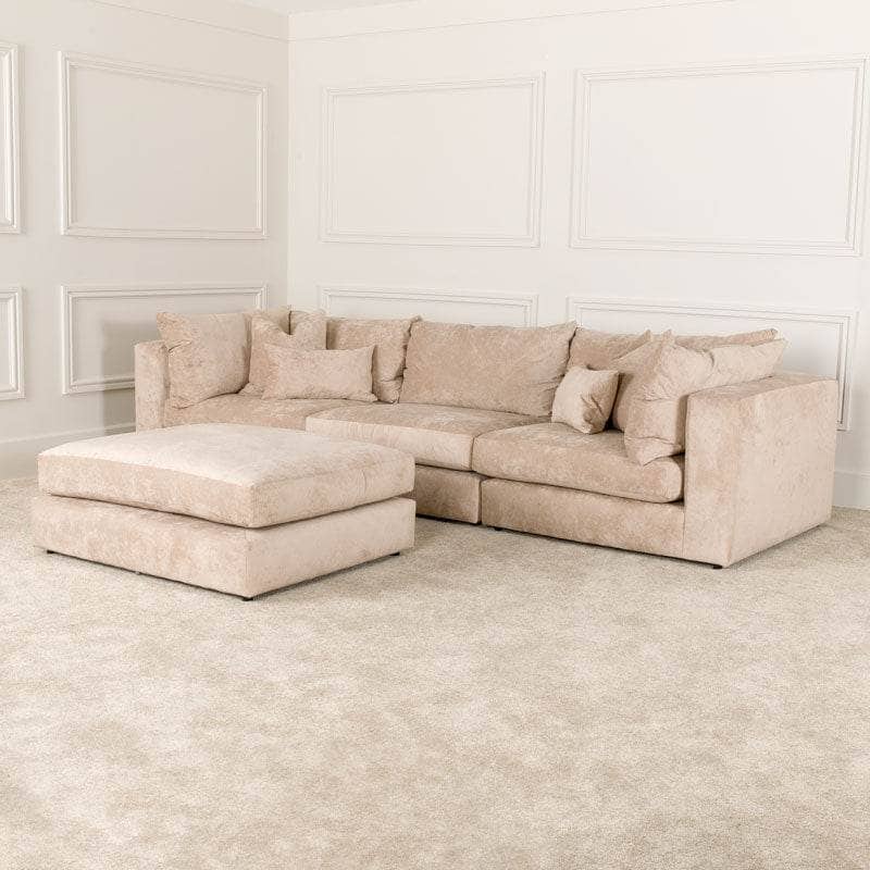 Furniture -  Liege Chaise Sofa - Mushroom  -  60009716