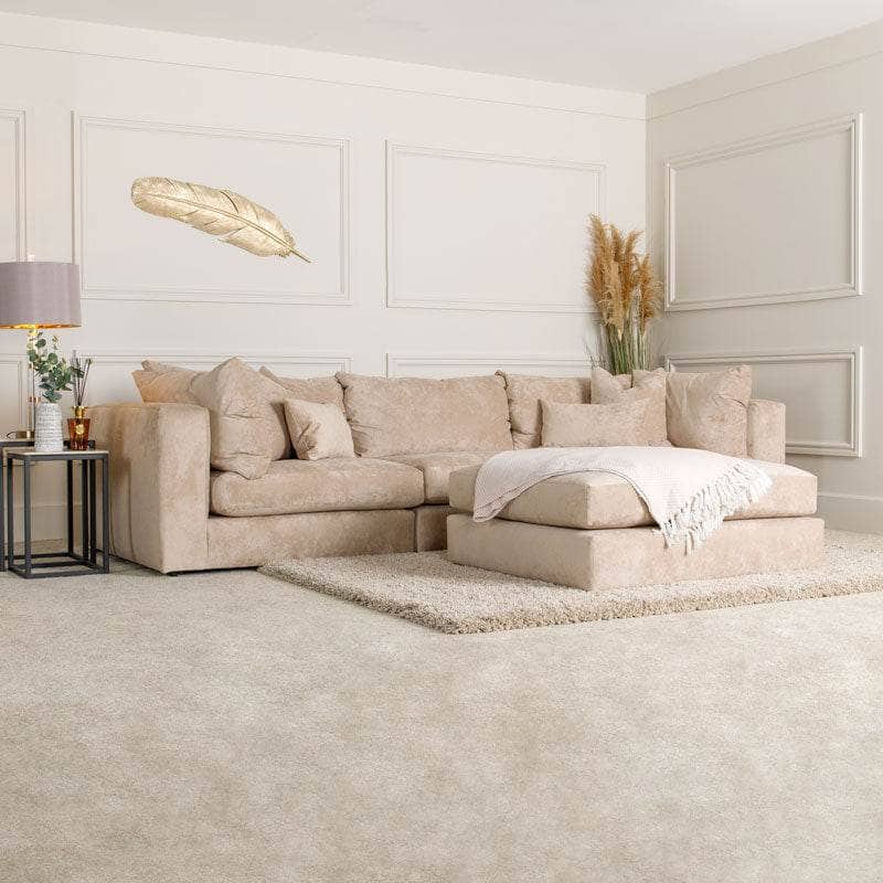 Furniture -  Liege Chaise Sofa - Mushroom  -  60009716