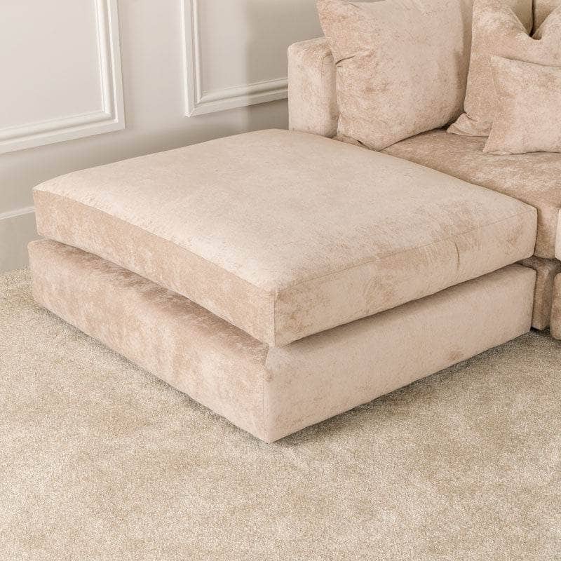 Furniture - Liege Chaise Sofa - Mushroom  -  60009716