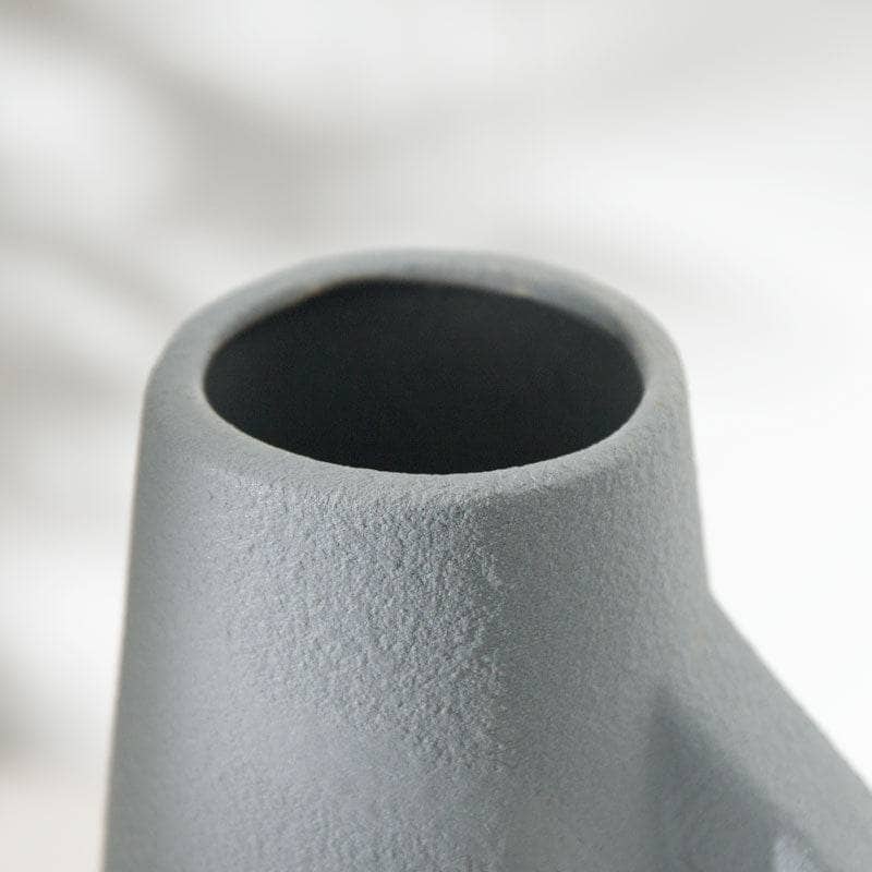 Homeware  -  Light Grey Jug Vase - 31cm  -  60008377