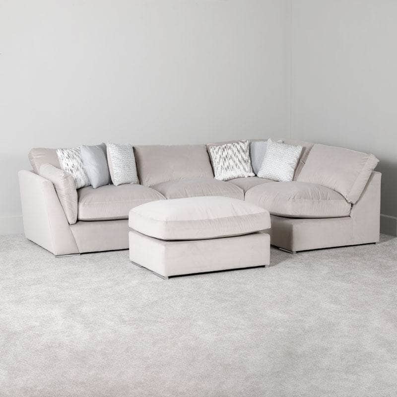 Furniture  -  Livorno Chaise Sofa - Taupe -  60009722