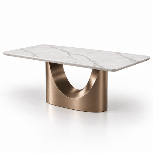 Active - Lorenzo 200cm Dining Table - Bronze - 60487316
