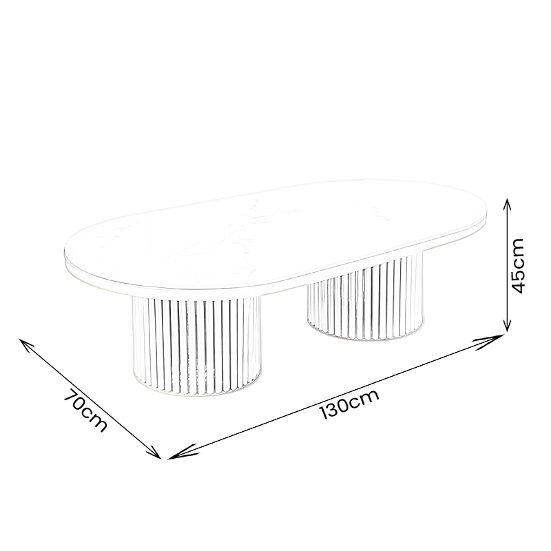 Furniture - Luca Coffee Table - Bronze - 60485562