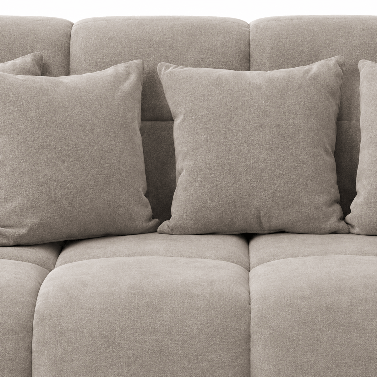 Furniture - Maine 3 Seater Sofa - Latte (Special Order) - 60487618